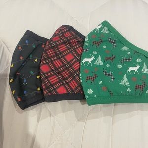 3 New holiday Masks Andy & Evan. New in package